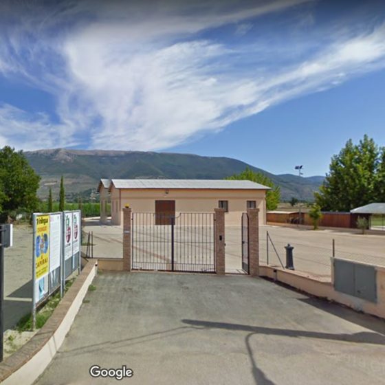 DanzaTrevi sede di Cannaiola, via Sant'Angelo, anno accademico 2019-2020 da Google Maps-Street View